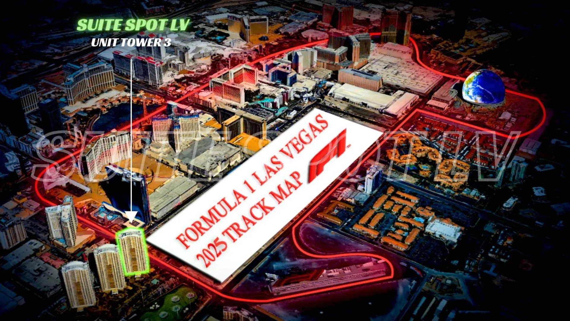 Msg Sphere View At Mgm Signature Studio Deluxe Las Vegas États-Unis